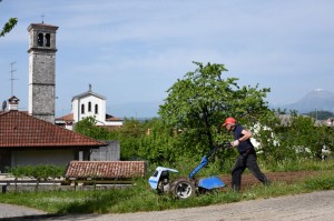 Giorgio al lavoro.